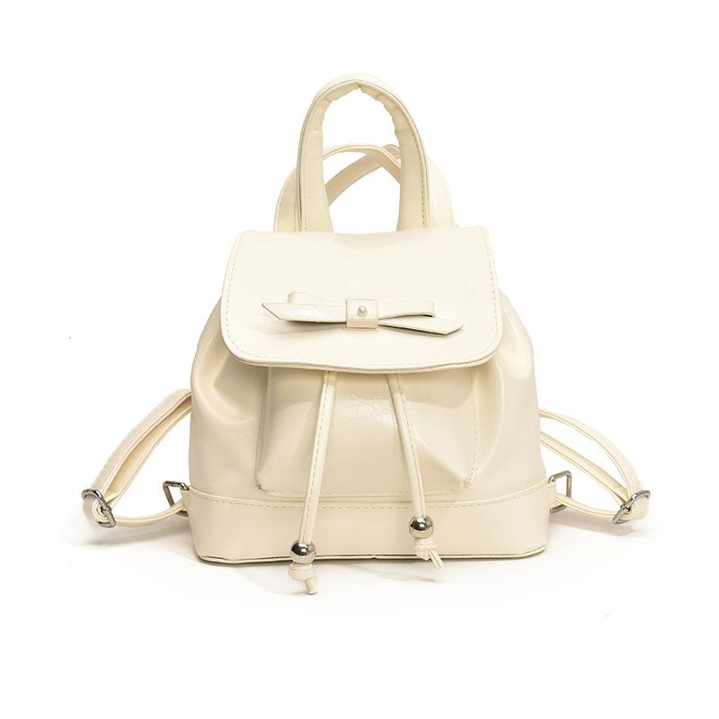 

Рюкзак Жіноча мода Design Sense Niche Portable Korean Edition School Bag Bucket Bag Trend Casual Lightweight Travel Backpack білий
