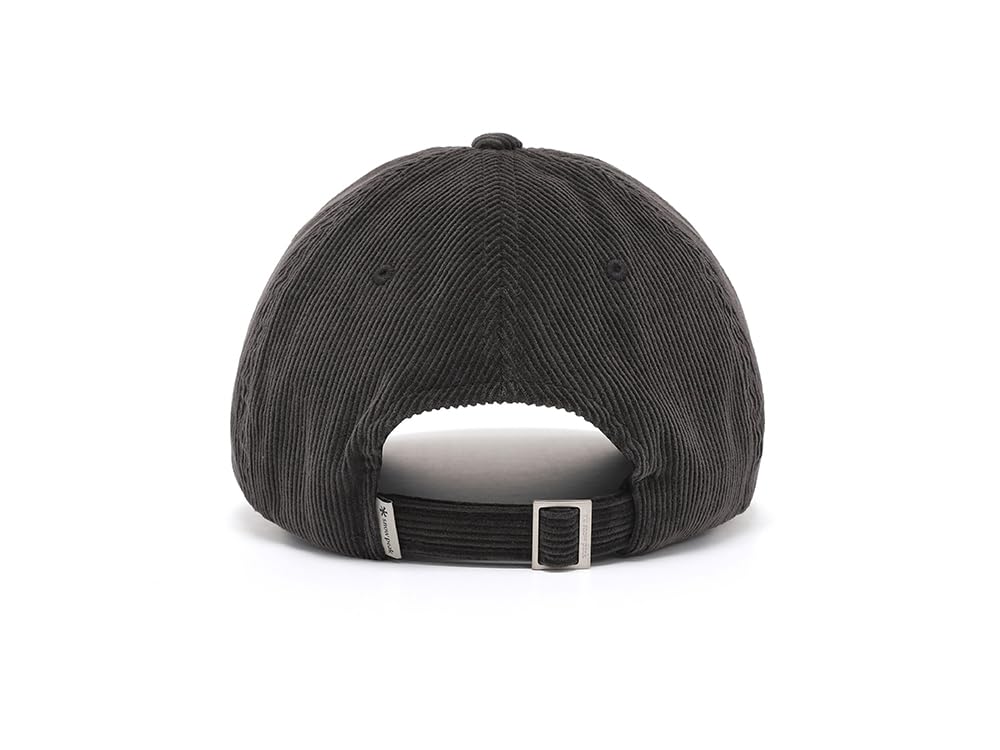 Snow Peak Corduroy Ball Cap Headwear Dark Size M GS-S25FUFBC63, Cap, Hat, Men's/Women's, Charcoal,