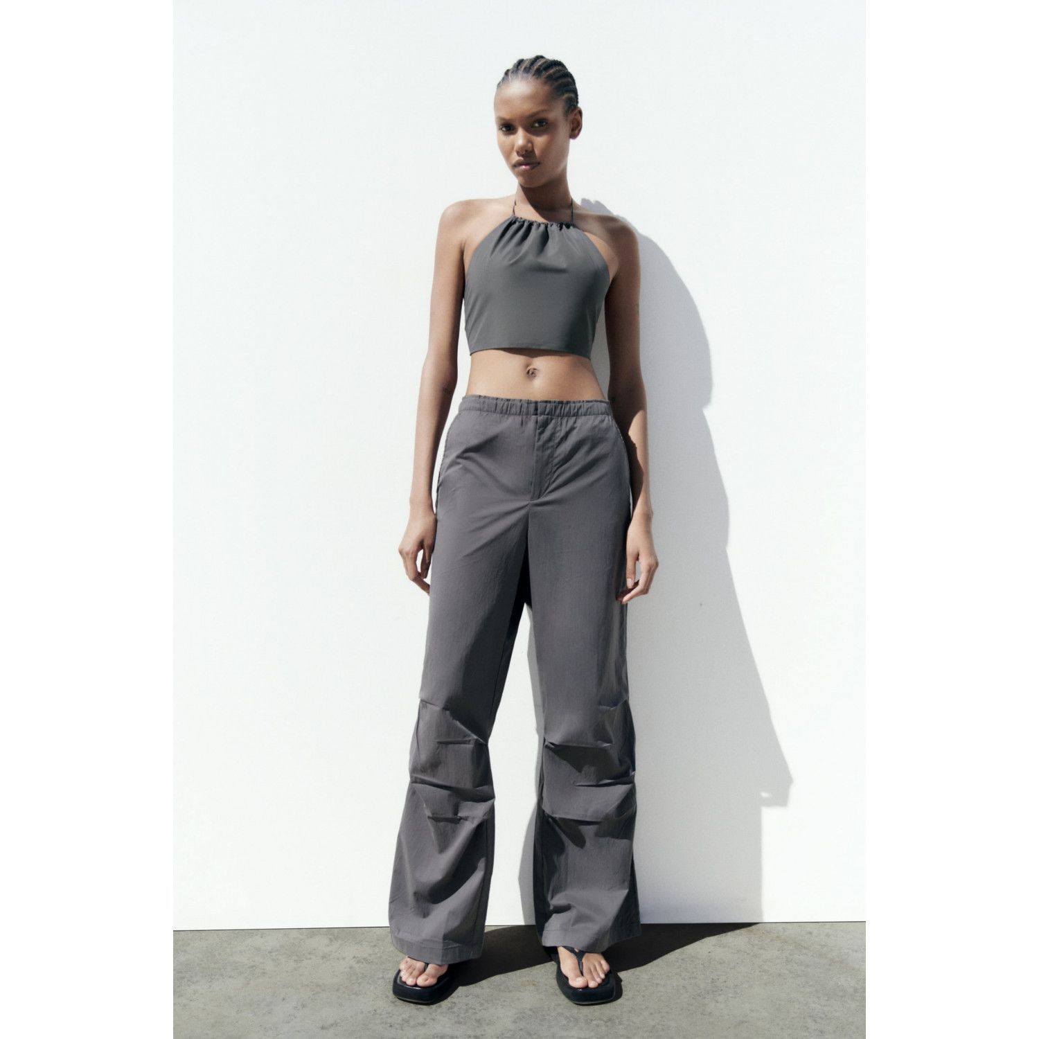

HALTER TRENCH COAT TOP