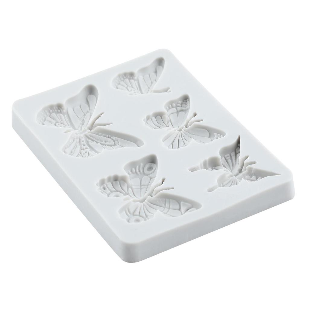 Butterfly Silicone Molds Butterfly Fondant Mold Cake Decorating Tools Cupcake Topper Chocolate Candy Craft Gum Paste Polymer Clay