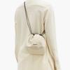 Jil Sander Minimalist Reversible Drawstring Bag Women Tote Bag White Black JSPT853407WTB73003N102
