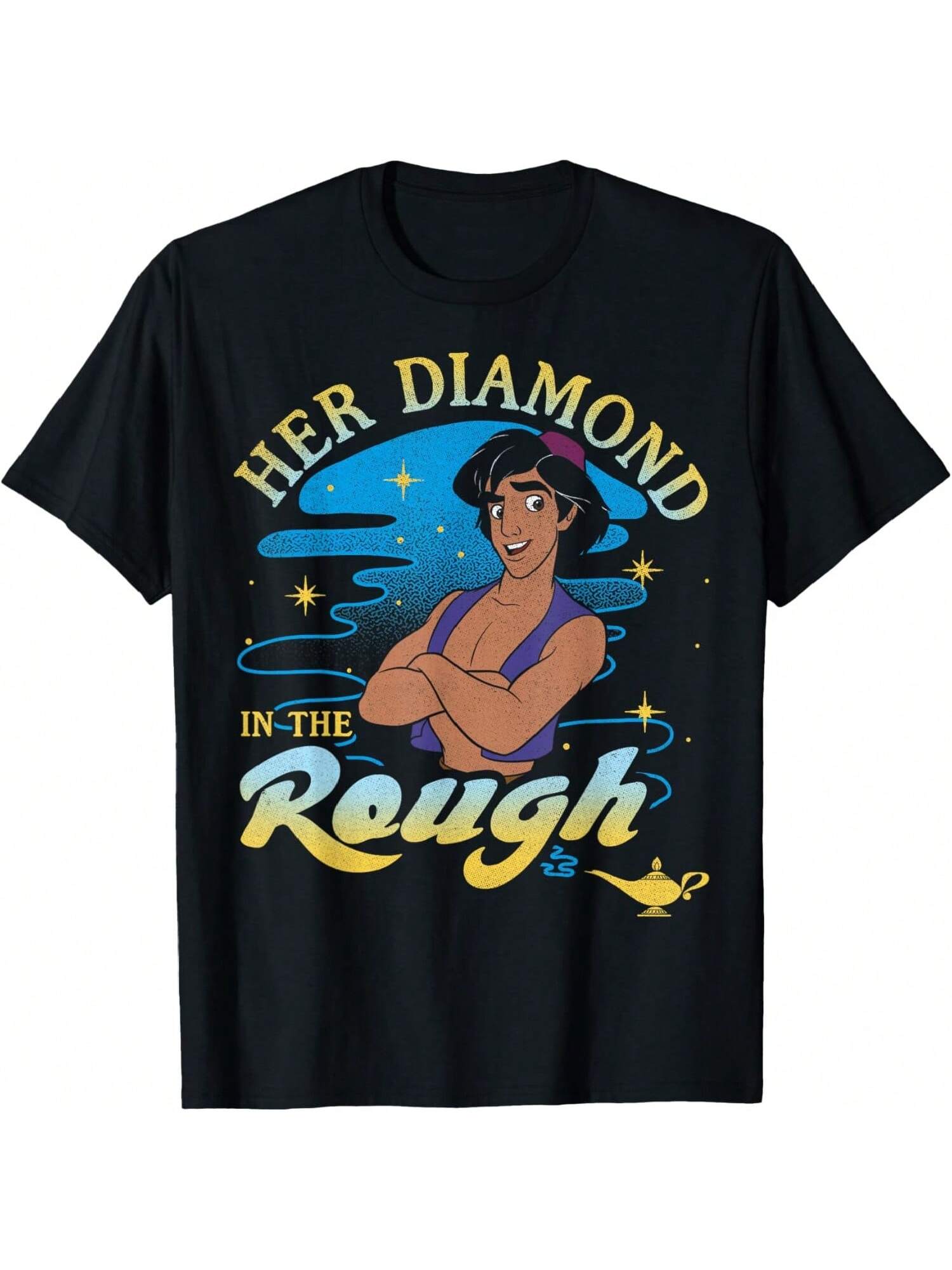 Disneyss Aladdins Her Diamond In The Rough Portrait T-Shirt S разноцветный