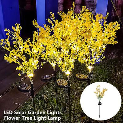 Solar Garden Stake Lights LED Flower Tree Decorative Lights Landscape Yard Light