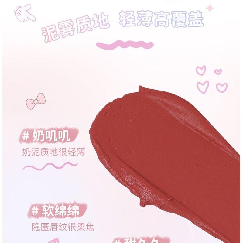 NEU - Mattes Lippencreme mit Schleifendesign - 4 Farben