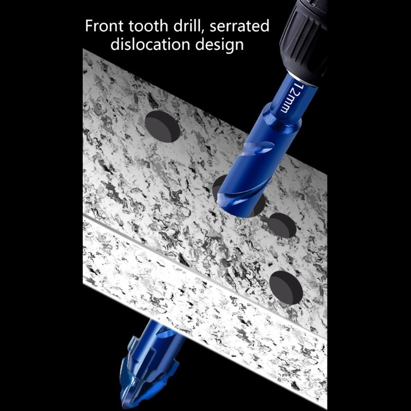 6-14mm Hochfester Stahlbohrer Perfekt für Holzbearbeitung Metallbearbeitung und Heimwerkerprojekte Garantiert Langanhaltende Schärfe