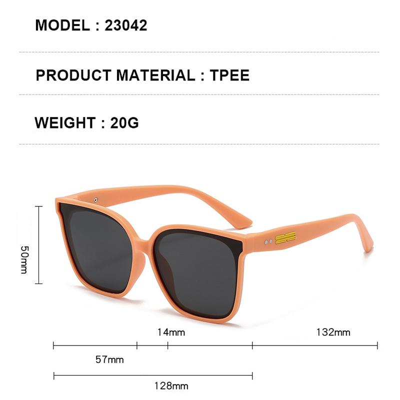 New Uv-proof Children's Glasses Silicone Polarized Sunshade Outdoor Children's Sunglasses 23042