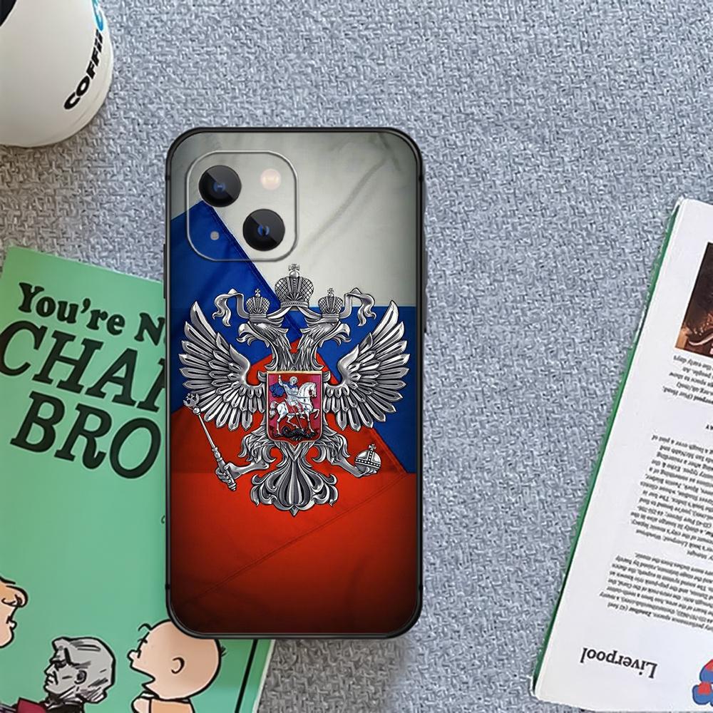Russia Russian Flag Phone Case Cover Coque For Iphone Xiaomi Mi Samsung Galaxy Redmi Note A S 11 12 13 14 15 22 23 24 5G Pro Plus Max Fe Ultra