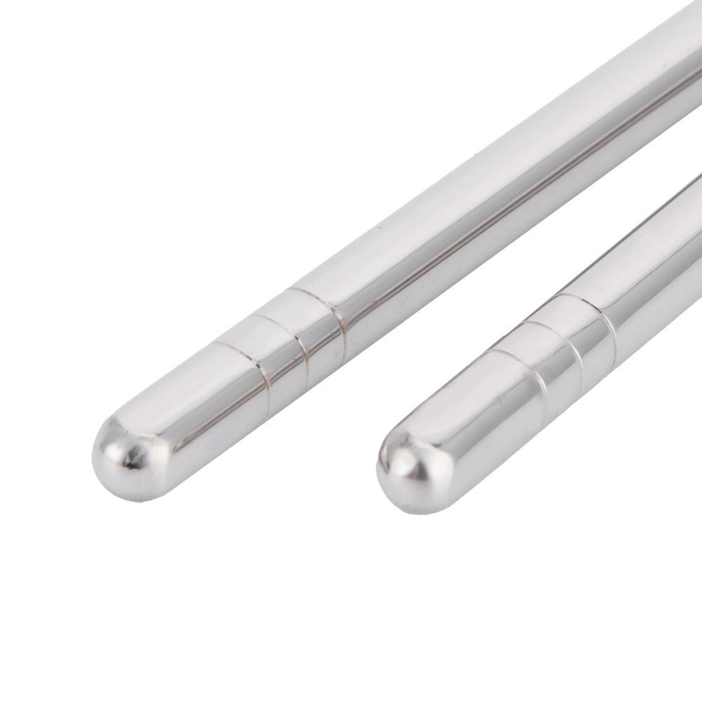4Pair Practical Food Chopsticks Polished Reusable Chopsticks Portable Kitchen Chopsticks Dining