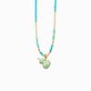 Chinese Vintage Enamel Tassel Beaded Necklace Premium Luxury Long Sweater Chain Fashion Elegant Jewelry