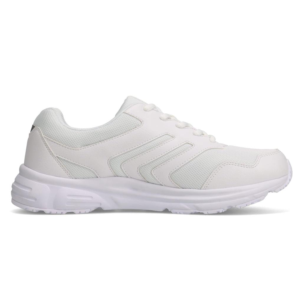 Walking Wide LJM Cm 3E [Achilles] Shoes, Fit, Lightweight, Men's 4E, Women's 3E, 9080, White, 24.0