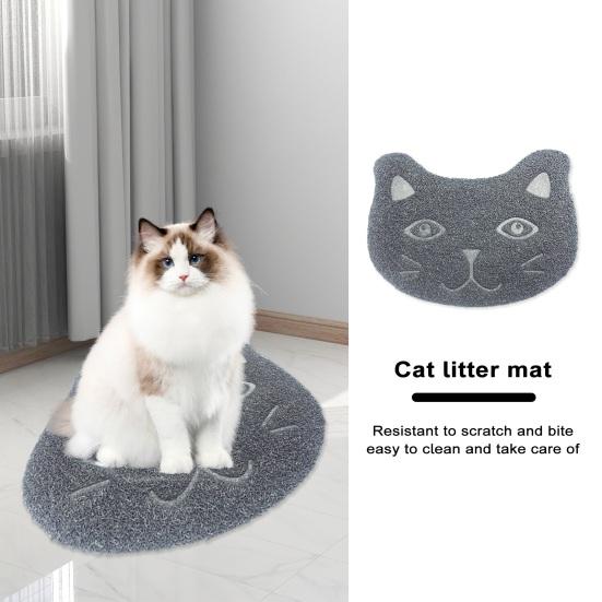 Yousheng Cat Litter Mat Non-slip Waterproof Pet Food Mat Soft Eco-friendly Silicone Feeding Pad for Dogs Cats