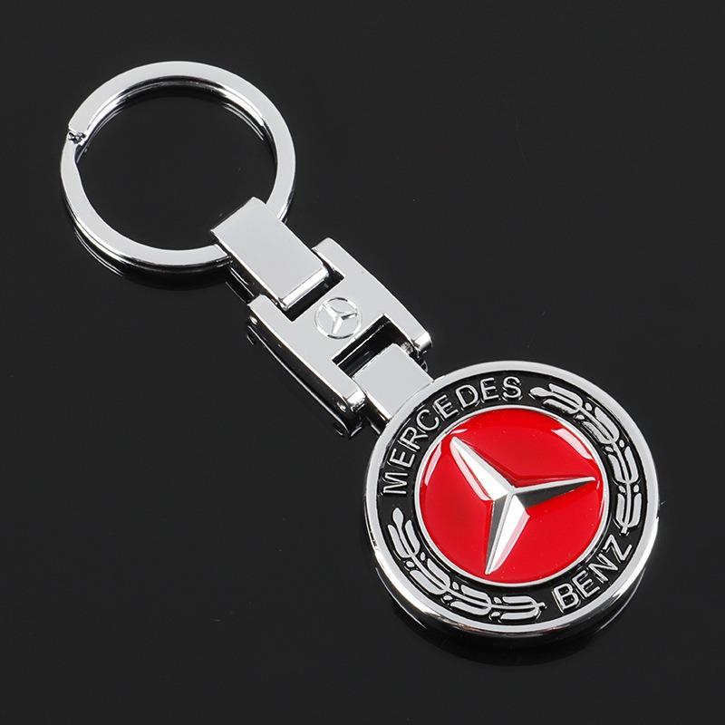 EZB2 2025 Hot New Zinc Alloy Metal Car Keychain Cover For Mercedes Benz AMG W177 W176 X166 X167 C257 C218 X253 C118 C117 H247 Auto A