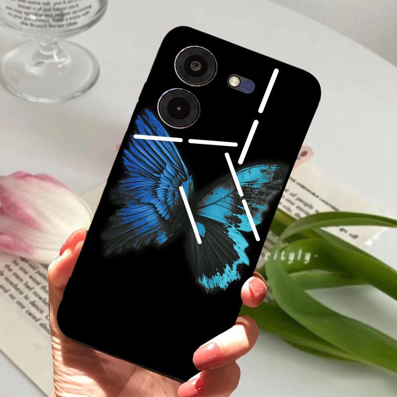 Für Tecno Pova 5 Pro 5G Hülle Pova5 4G Weiches Silikon TPU Handy Rückseite Für Tecno Pova Neo 3 Stoßfester Bumper LH6n Cartoon