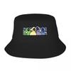 SHADOW WIZARD MONEY GANG Pixel Art Bucket Hat Panama For Kids Bob Hats Fisherman   Summer Beach Fishing Unisex Caps