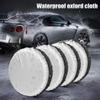1/2/3/4PCS Car Spare Tire Cover Storage Bags Car Auto Wheel Cover Protector Vehicle Accessories Polyester Tyre Wheel Covers