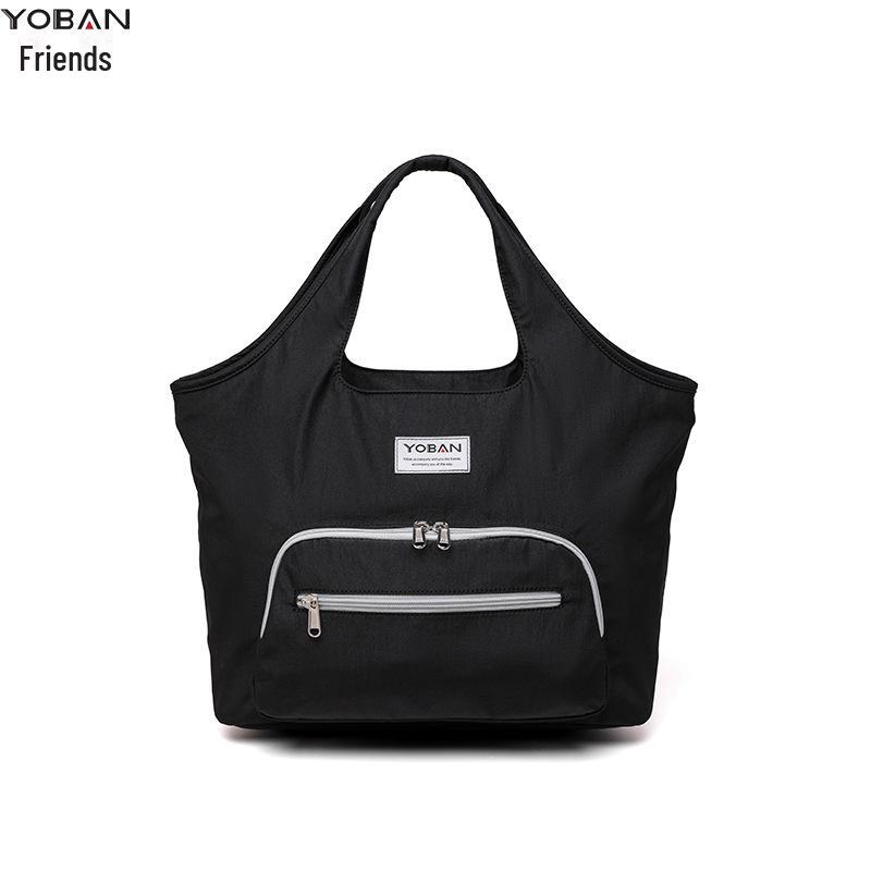 

Lightweight Waterproof Sports Yoga Bag with Dry/Wet Separation чорний