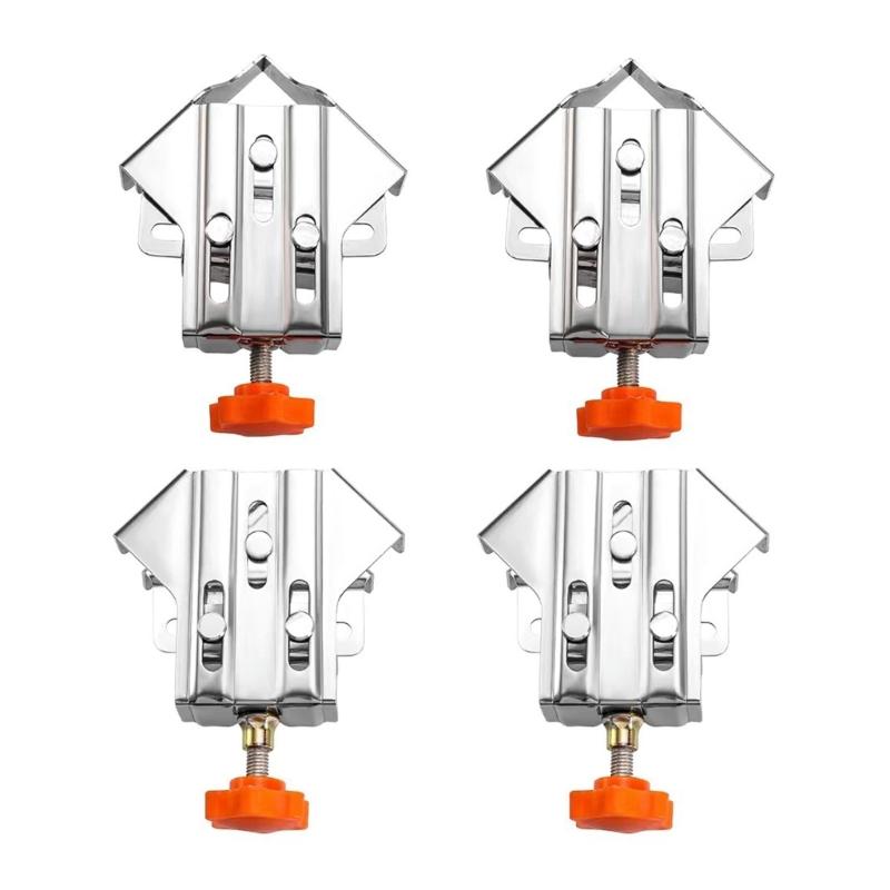 Woodworking Tool Set Easy To Use Woodworking Corner Clip Adjust Woodworking Fastener Right Angles Clamps Simple Operate