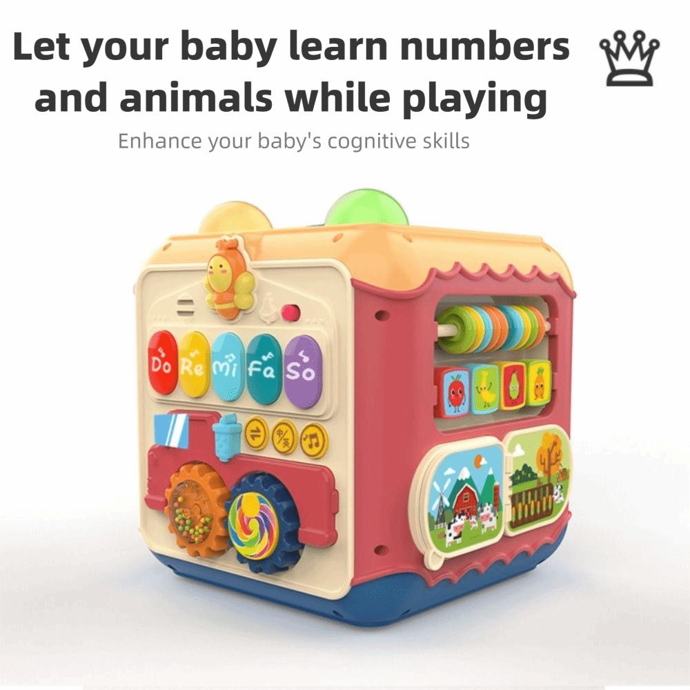 Sorting Function Toddler Hand Drum Toy Developmental Music Plaything Box Baby Activity Cube  Baby