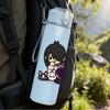 1PC Two Best Friends Girl Cartoon Print 750ml Color Plastic Sports Water Bottle Leakproof Flip Straw Lid Suitable for Sports Office Home Use