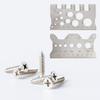 Metric 2PCS Screw Thread Pitch Gauge Ruler for Various Bolt and Nut Sizes