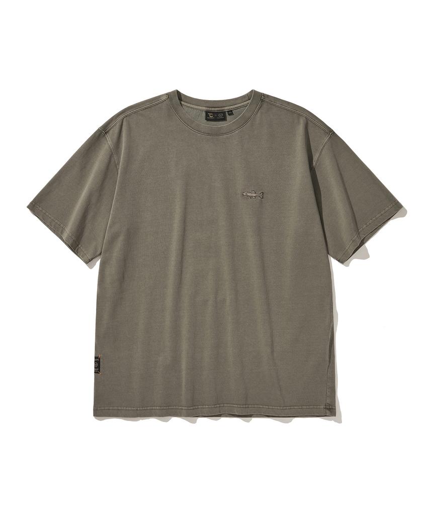 HELEMENT Uo Pigment Short Sleeve T-Shirt (L/Khaki)