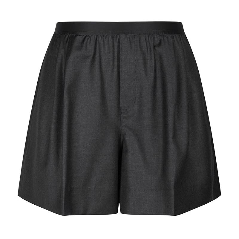 JNBY Loose Wide-Leg Wool Shorts