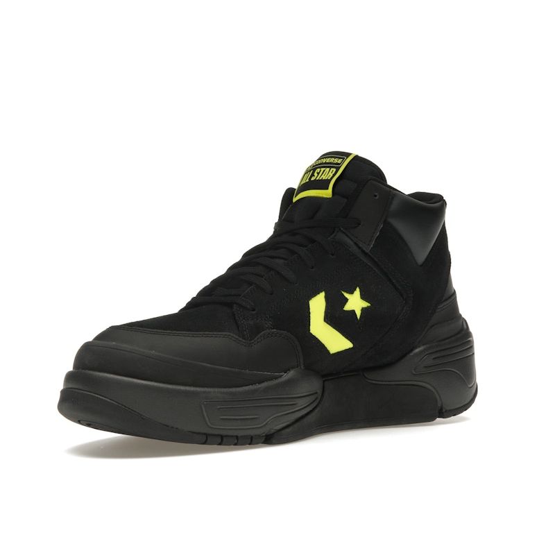 Converse Weapon CX Mid Monster Clash Unisex Sneakers Black Yellow A03230C