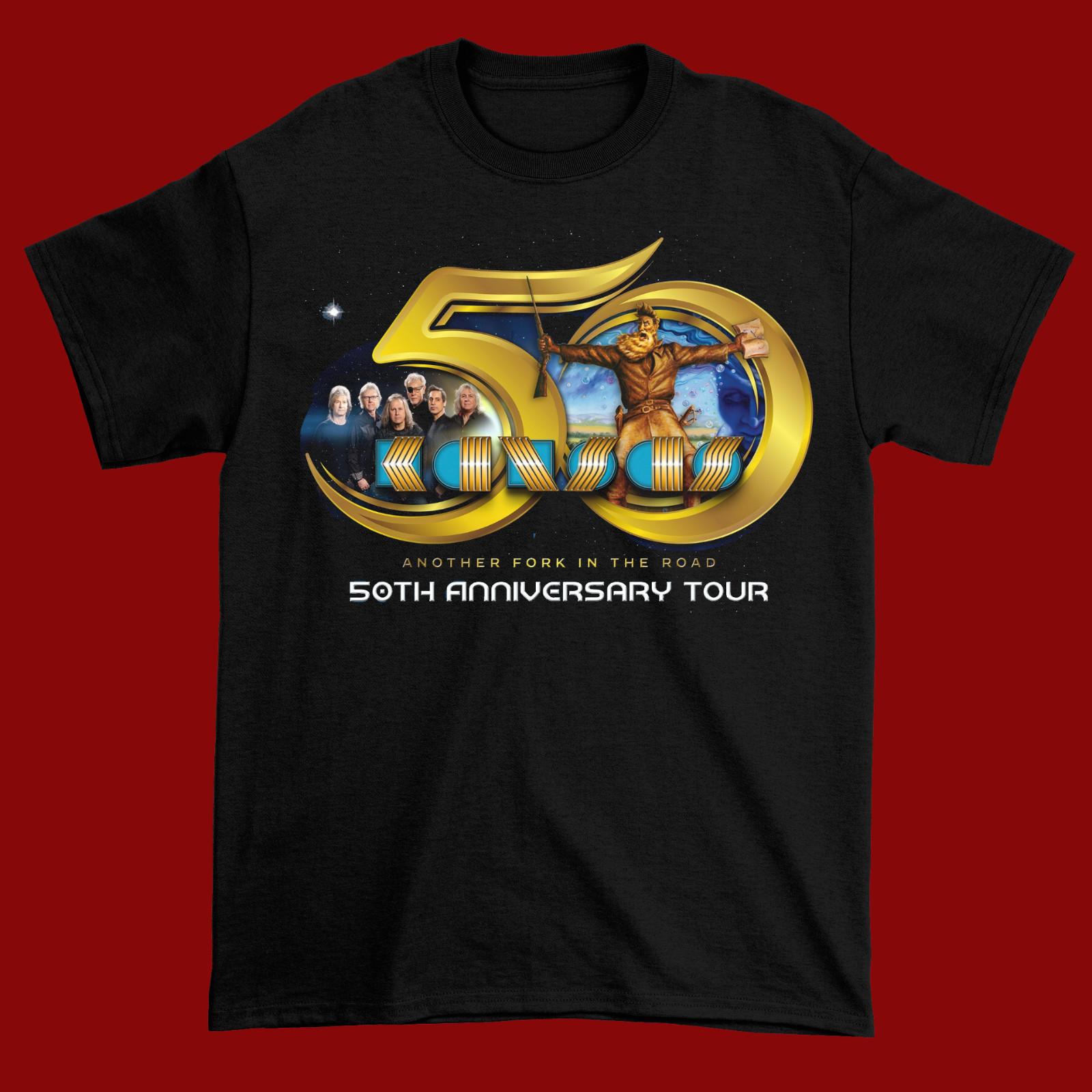BAND KANSAS TO LAUNCH member Music TShirt Tee Full size D235 XXL