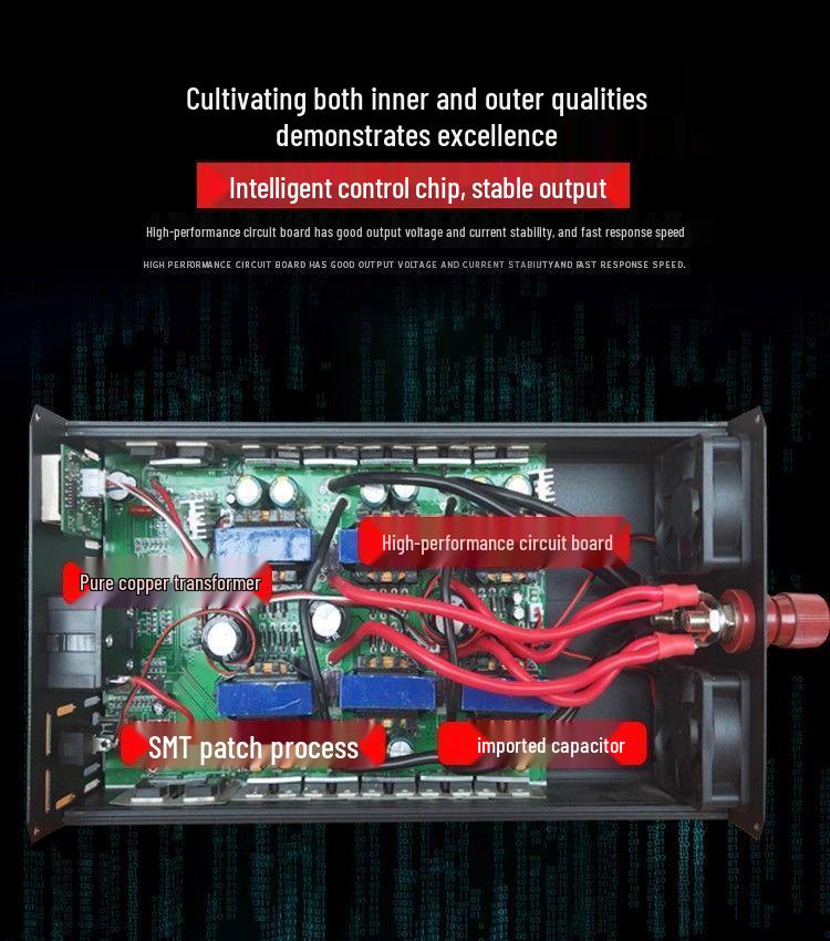 High-Power Vehicle-Mounted Inverter: 12V/48V/60V to 220V Converter for Tricycles