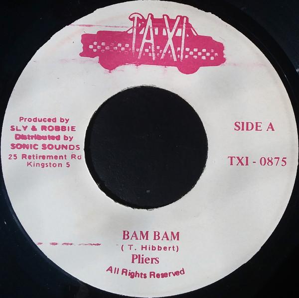 

7inch Record PLIERS Bam Bam NONE Taxi 1993 Jamaica Reggae Ska Dub Used