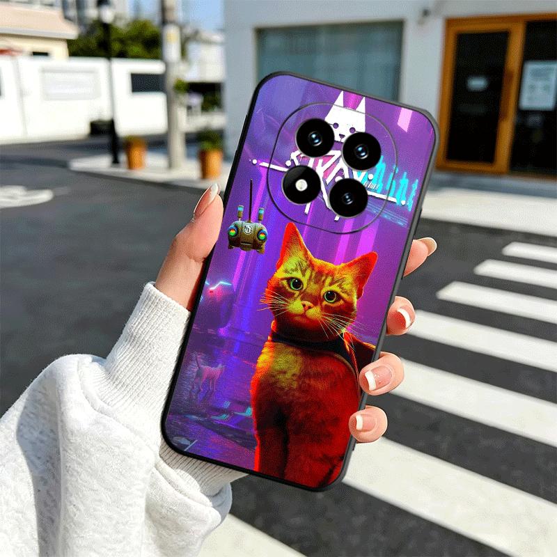 Stray Cat Game B-12 Soft Phone Case for Xiaomi Redmi Note 12 13 14 15 Pro Plus 11 12S 11S 11T 10 4G Black Cover Back Shell