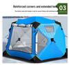 Thickened Cotton-Padded Winter Tent: Quilted, Windproof, and Warm for Extreme Cold Ice Fishing and Camping