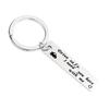 Stainless Steel Keychain Keyring - Creative Gift for Father, Husband, or Boyfriend
