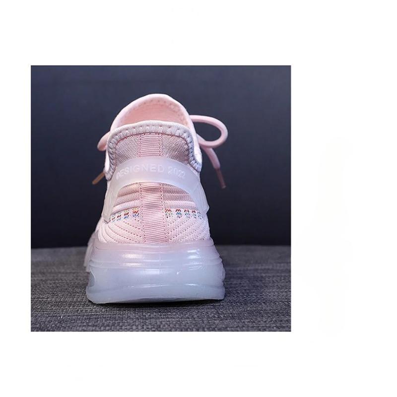 Women's Fashion Platform Sport Shoes Autumn Breathable Outdoor Running Sneakers Lightweight Casual Tennis Shoes