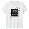 Freunde Verbinden Herzen TShirt GerUnisex Quote Friendship Gift For Him And Her