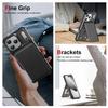 Wallet Case for iPhone 17 Pro Max/Air/17 Pro/17 with Card Slots, Flip Magnetic Closure Kickstand TPU Bumper Protective Cover