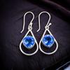 Natural Tanzanite Gemstone 925 Sterling Silver Ethnic Jewelry Earrings For Wife EE-38-9