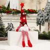 LED Light Plush Knitting Crafts Tree Pendant Christmas Decorations for Home Kids Gift Christmas Faceless Doll Gnome Ornaments