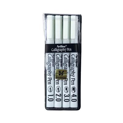 Artline Calligraphy Pen 1.0 To 4.0mm (4pk)