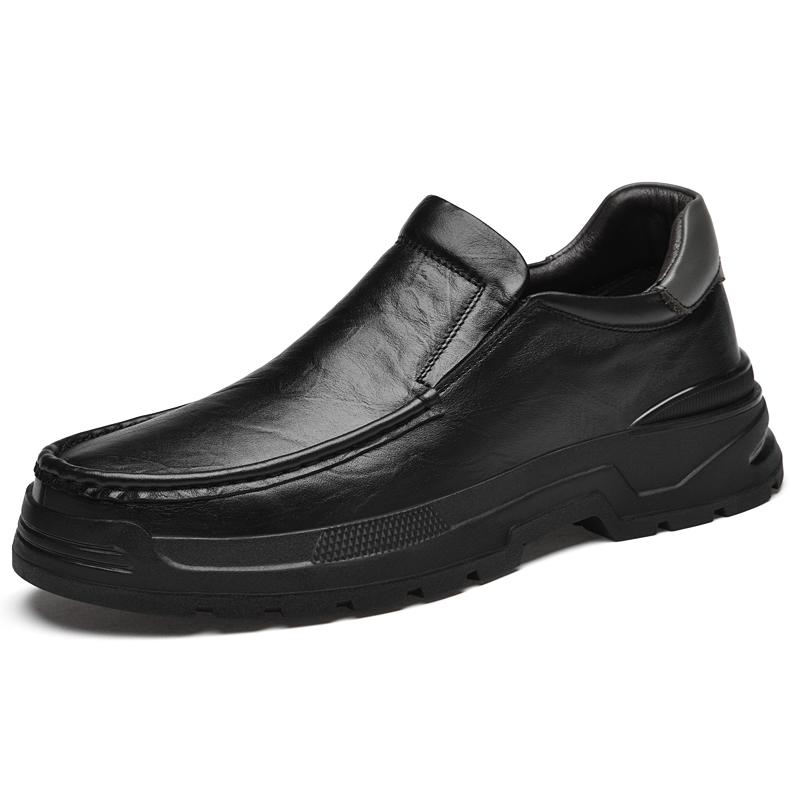 

Мода Новая Натуральная Кожа Мужская Повседневная Обувь Удобные Лоферы Ручной Работы Роскошный Бренд Походные Балетки Мокасины Слипоны Обувь для Вождения 45 чёрный