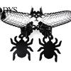 Halloween Party Decorations 10 FT Garland, Spooky Spider Bat Pumpkin Hanging Bunting Classic Holiday Celebration Ornaments Banner Decoration