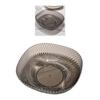 Counter Fruit Bowl Transparent Large Capacity Countertop Snack Bowl   Serving Bowl for Household