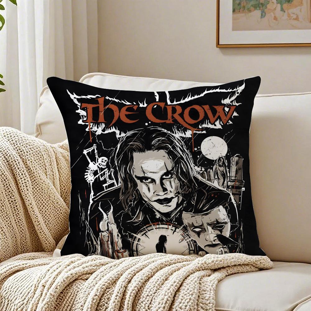 Cult Classic Film THE CCrowES Cushion Cover Linen Pillowcase Soft for Sofa Bed Home Room Decor