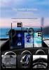 Double Foldable Magnetic Car Dashboard Phone Holder - High-End Rotatable Design