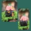 Garden Mushroom Outdoor Resin Decoration Mushroom Flower Pinecone House Mushroom Figurines