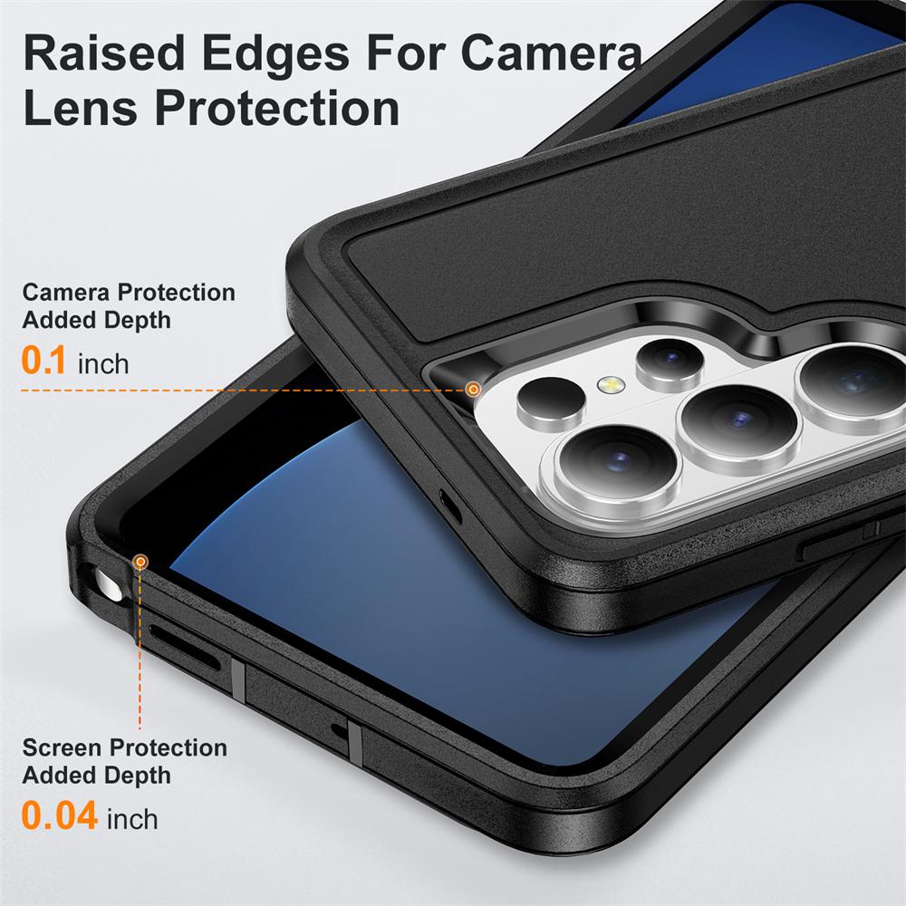 Phone Case for Samsung Galaxy S26 Ultra S25 Edge S24 S23 FE S22 Plus A14 A54 A53 A15 A06 A16 A36 A56 A26 A17 Protective Cover