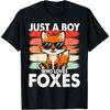 Just A Boy Who Loves Foxes T-Shirt