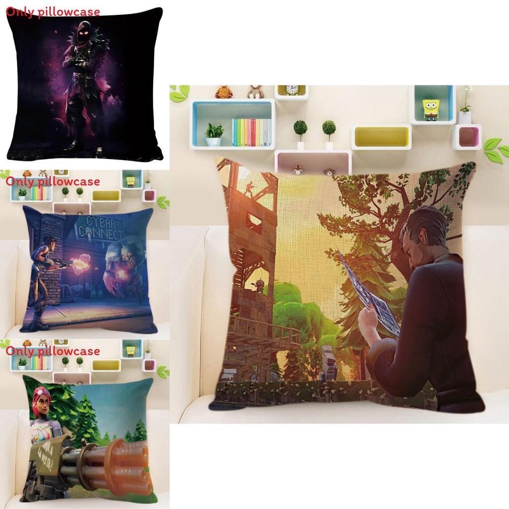 Cozy Cartoon Anime Pillowcase Featuring Fortnite Design Ideal For Office And Home Use