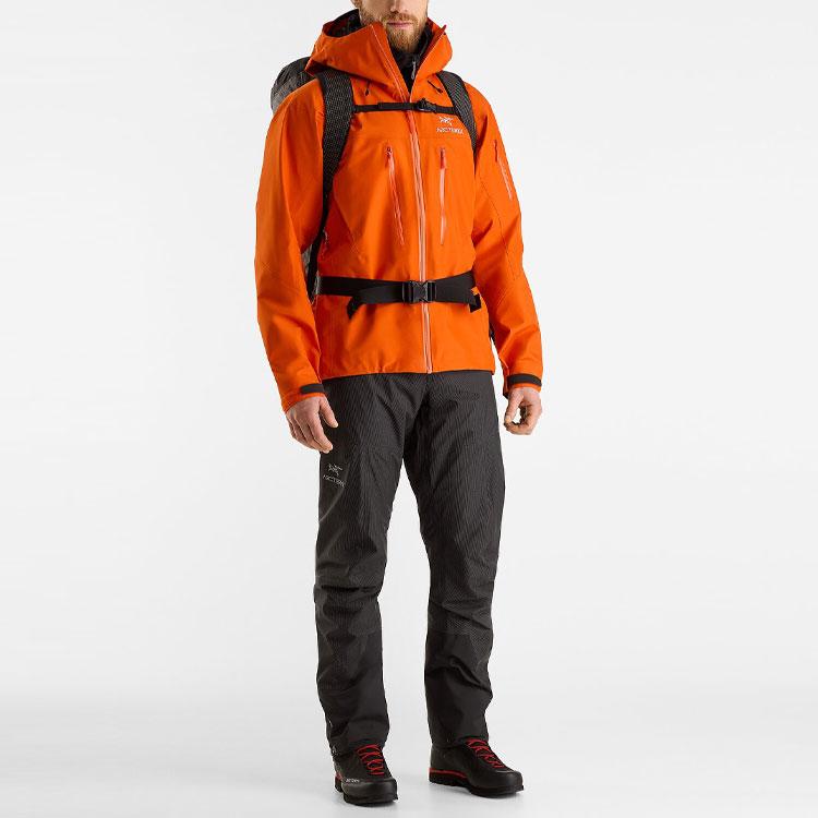Arcteryx Alpha Wodoodporne Lekkie Oddychające Wytrzymałe Spodnie Wspinaczkowe Męskie spodnie X000006774