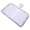 My First Photo Album Soft Toddlers Family Photo Book with Safe Mirror Holds 17 Pictures for Newborn Toddler
